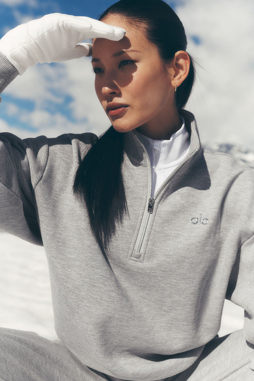 Accolade 1/4 Zip Pullover - Black