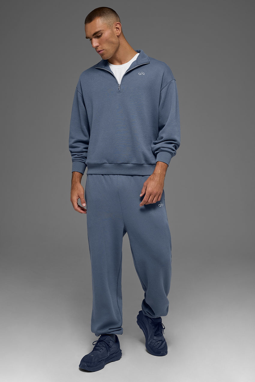 Accolade 1/4 Zip Pullover - Black