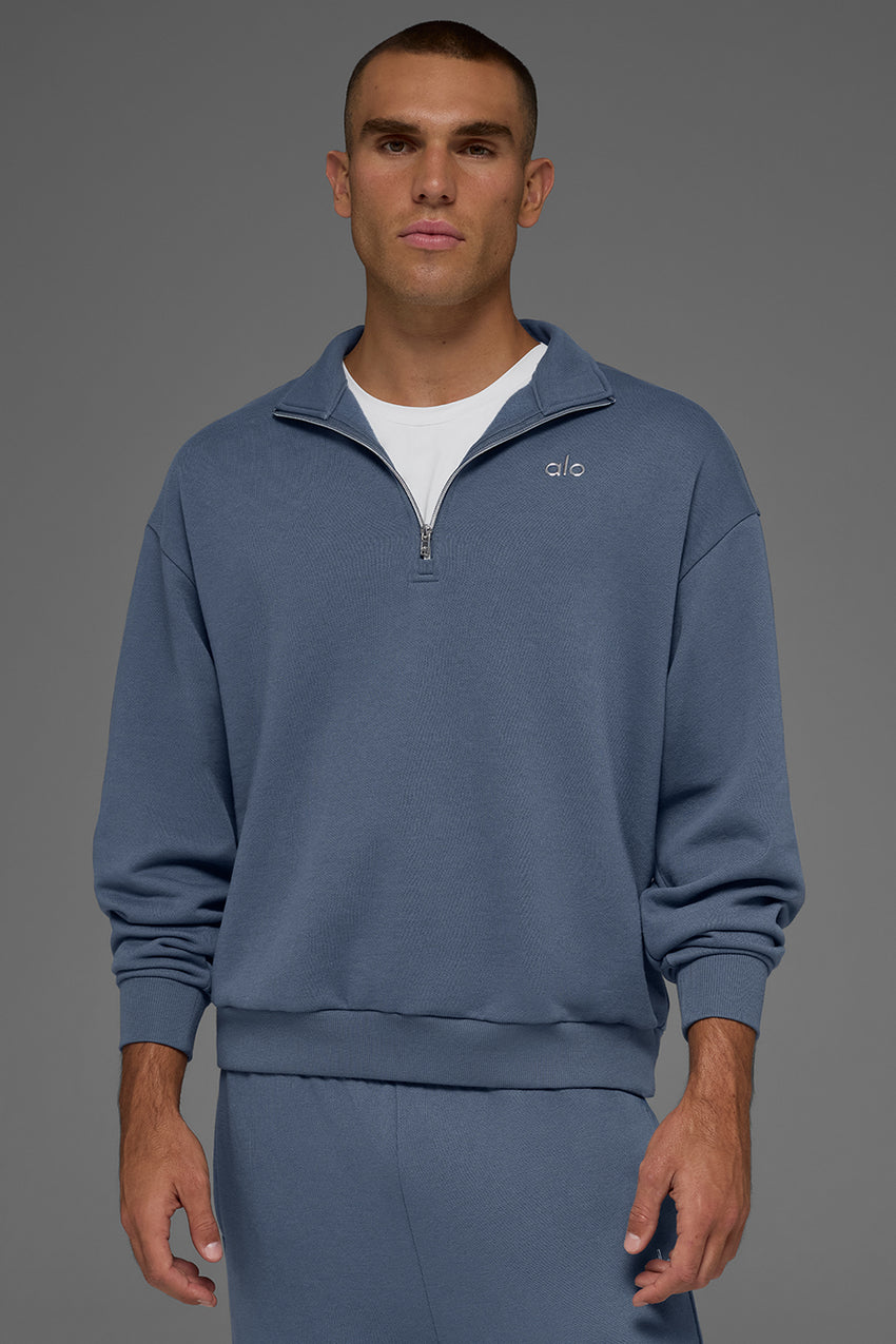 Accolade 1/4 Zip Pullover - Black