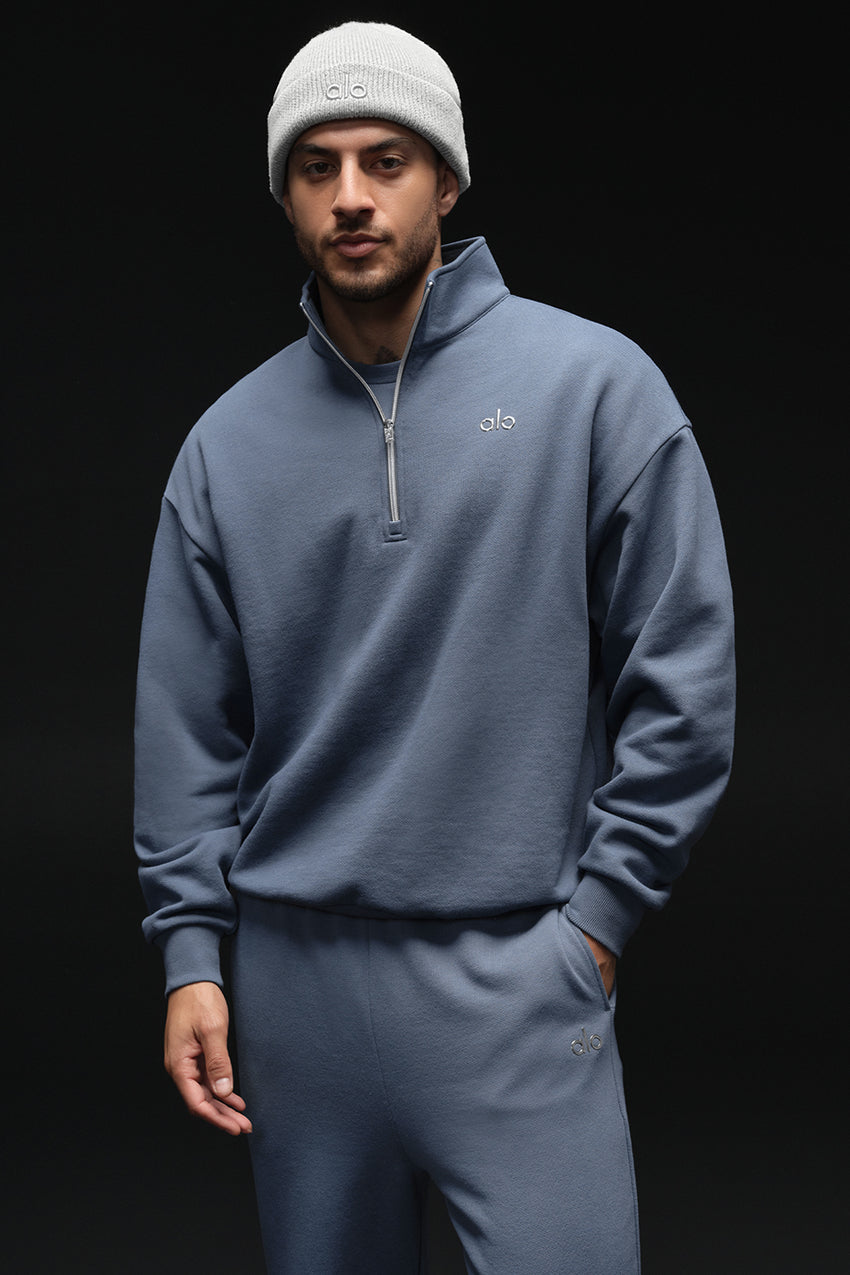 Accolade 1/4 Zip Pullover - Black