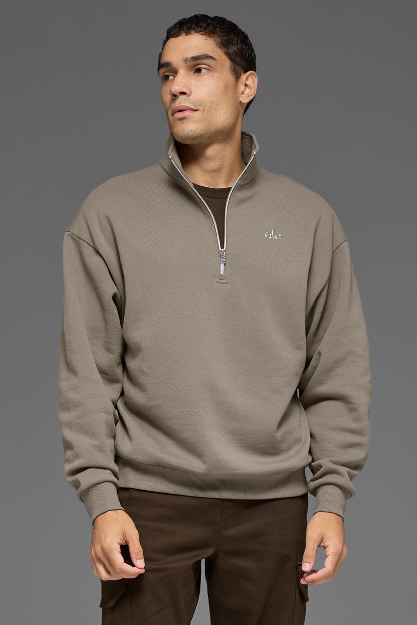 Accolade 1/4 Zip Pullover - Black