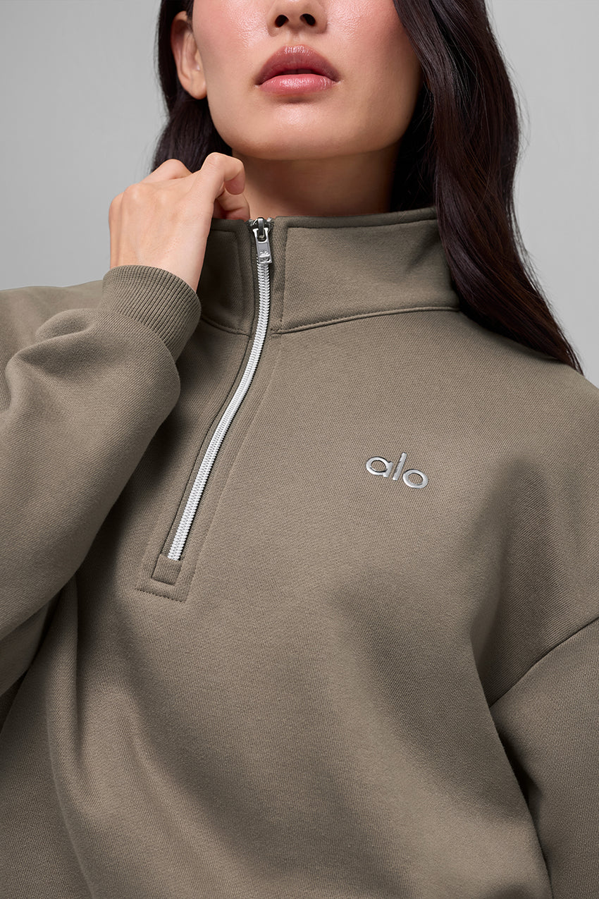 Accolade 1/4 Zip Pullover - Black