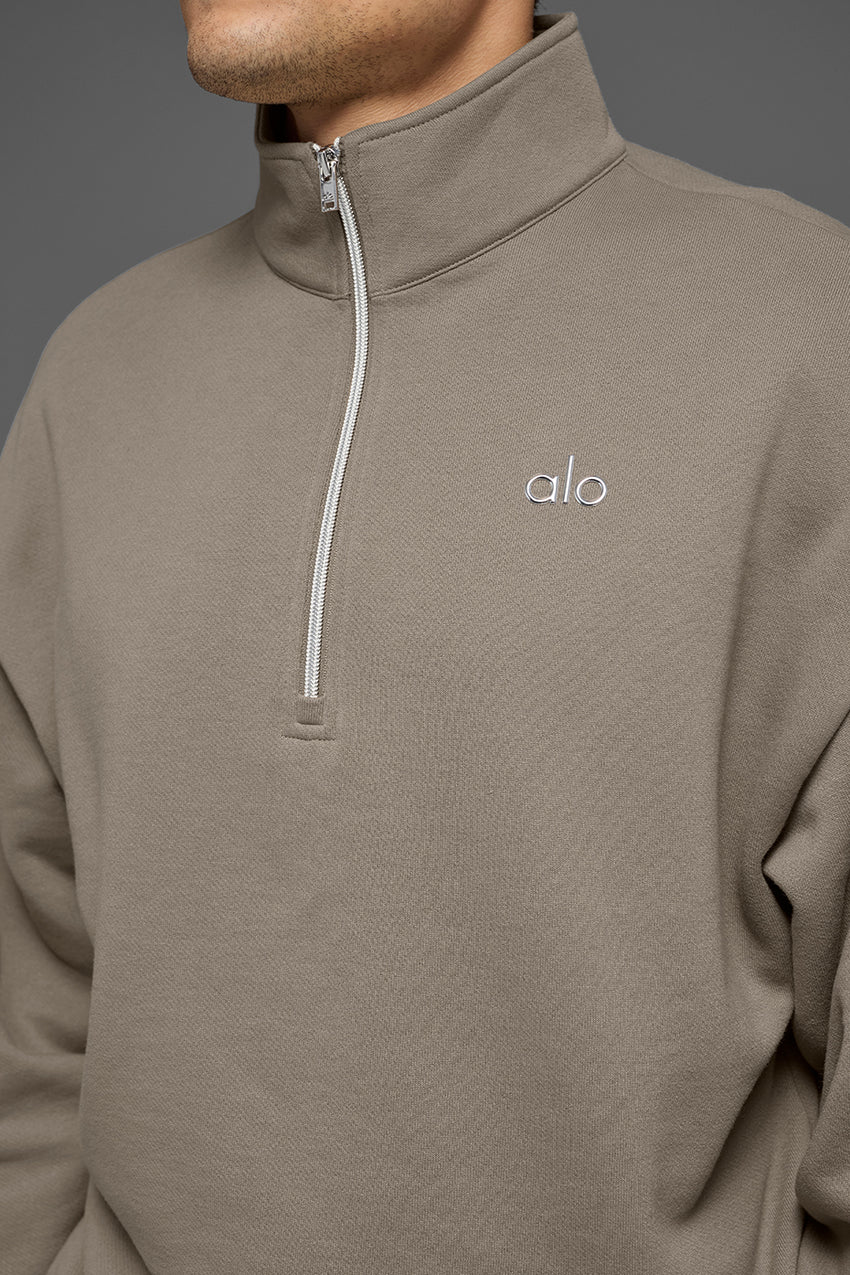 Accolade 1/4 Zip Pullover - Black