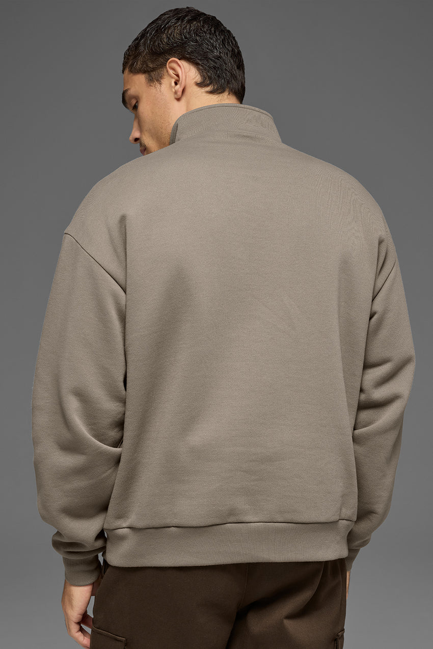 Accolade 1/4 Zip Pullover - Black
