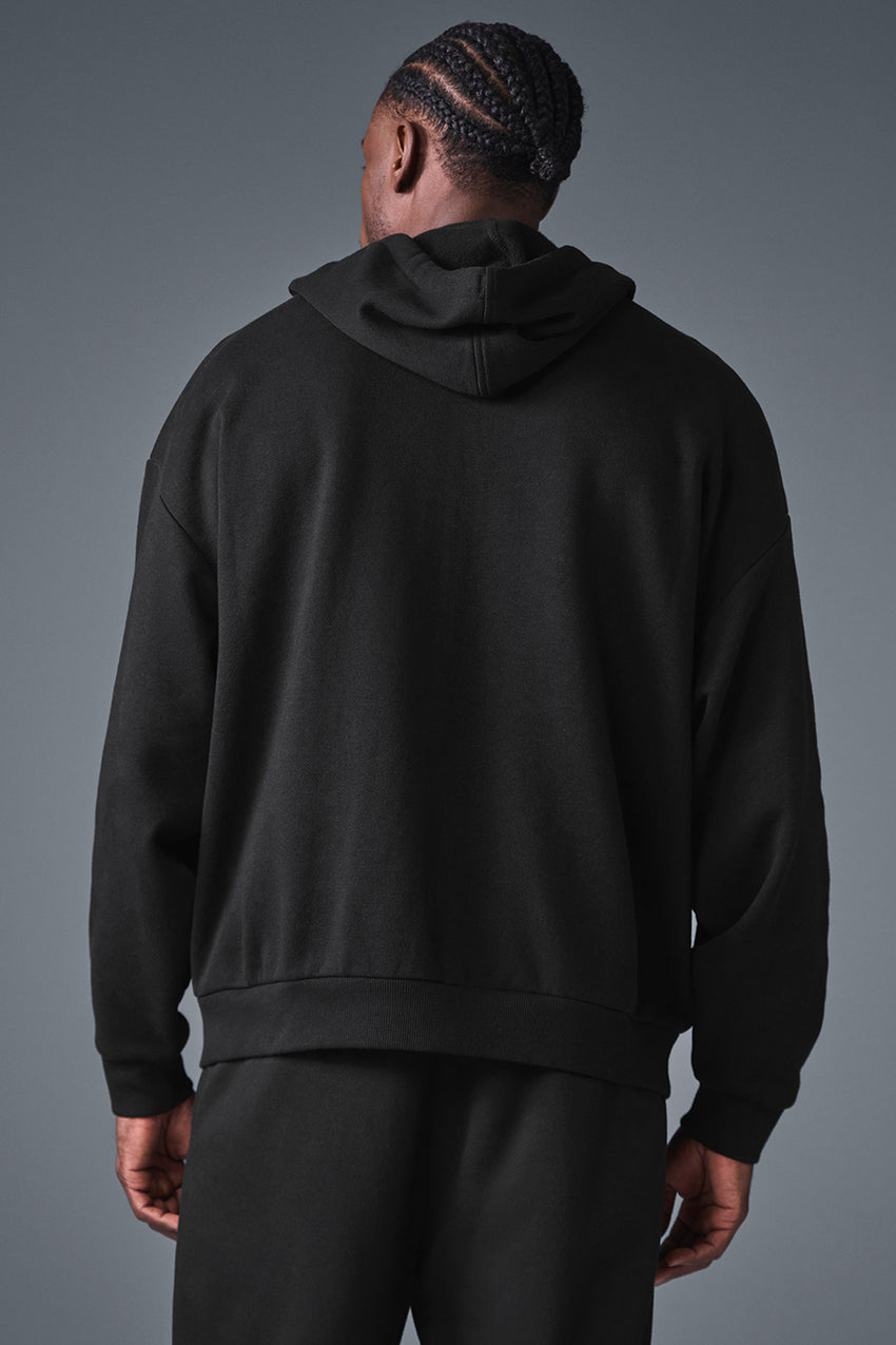 Accolade Full Zip Hoodie - Black