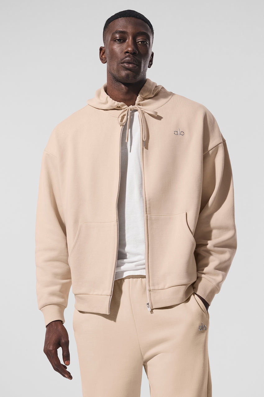 Accolade Full Zip Hoodie - Black