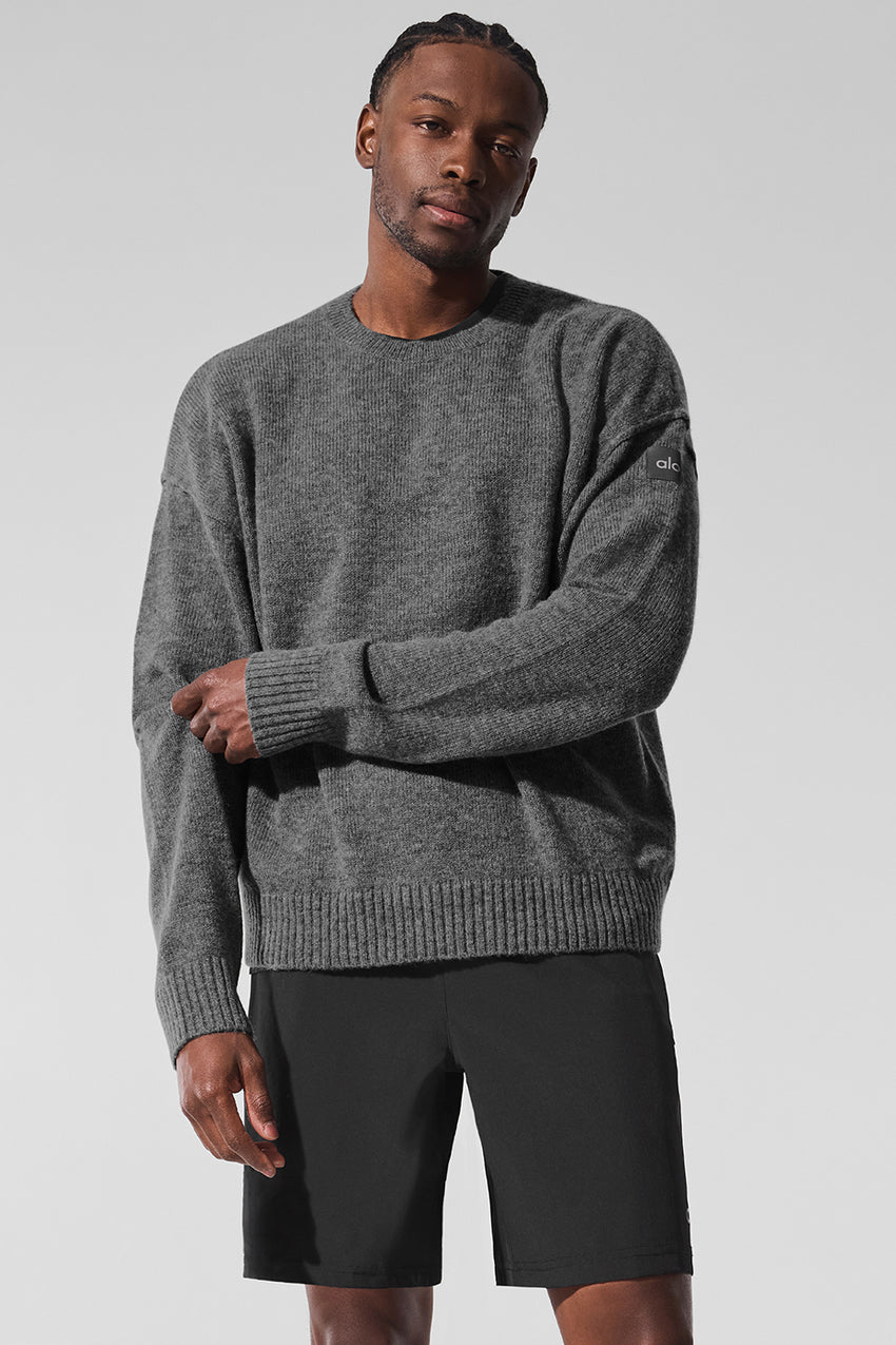 New Class Cashmere Crewneck Sweater - Black