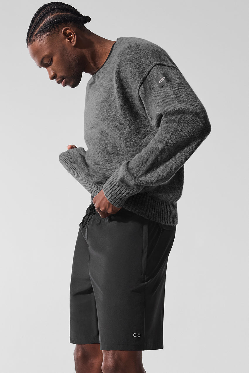 New Class Cashmere Crewneck Sweater - Black