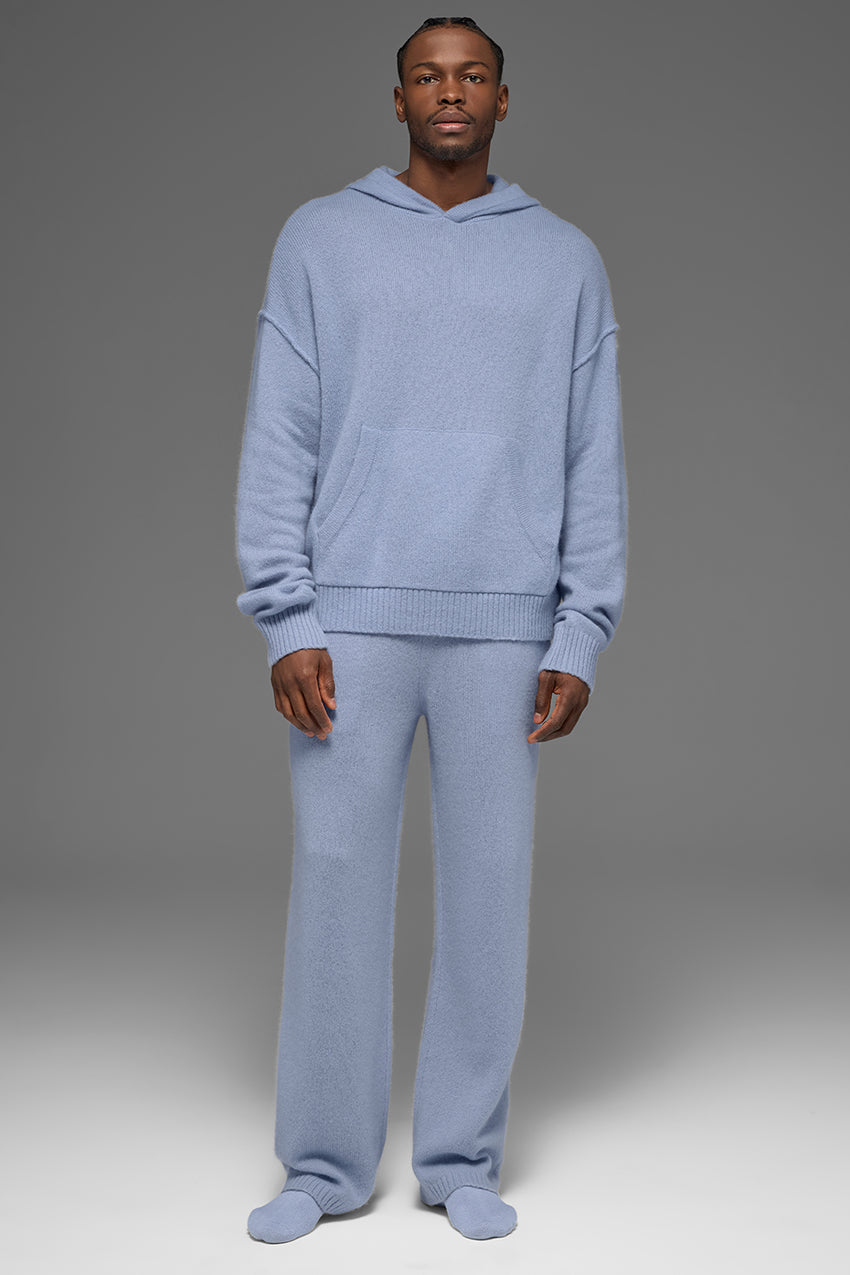 New Class Cashmere Hoodie - Bone Heather