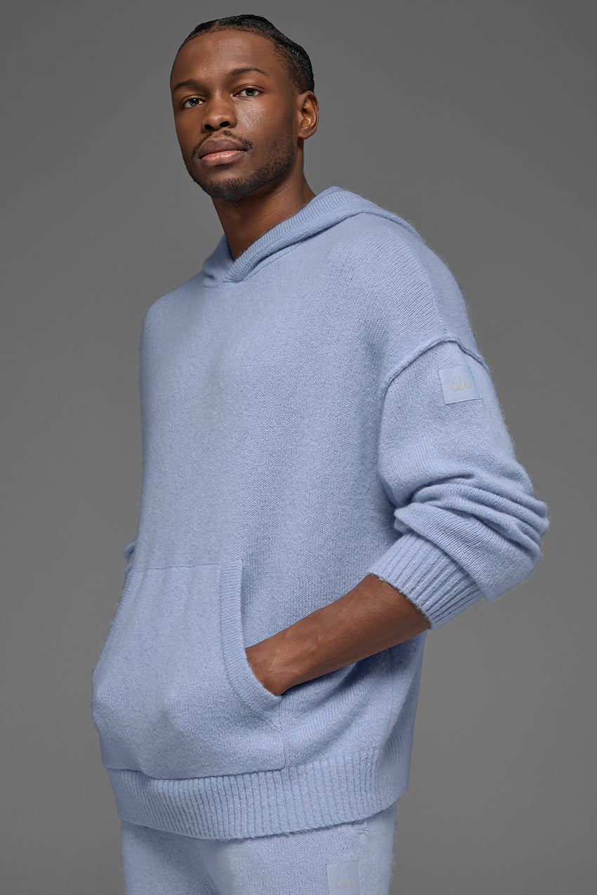 New Class Cashmere Hoodie - Bone Heather