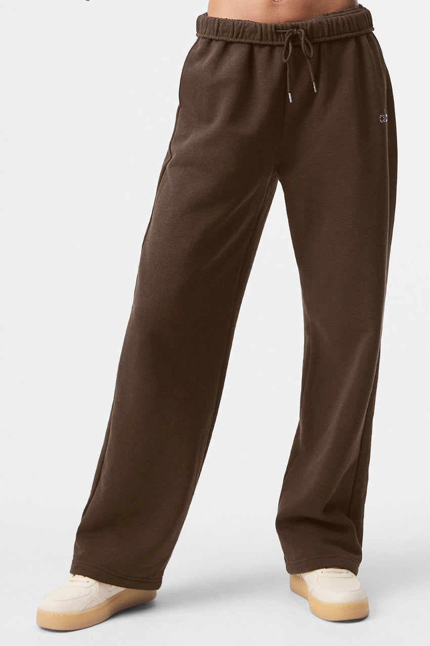 Accolade Straight Leg Sweatpant - Black
