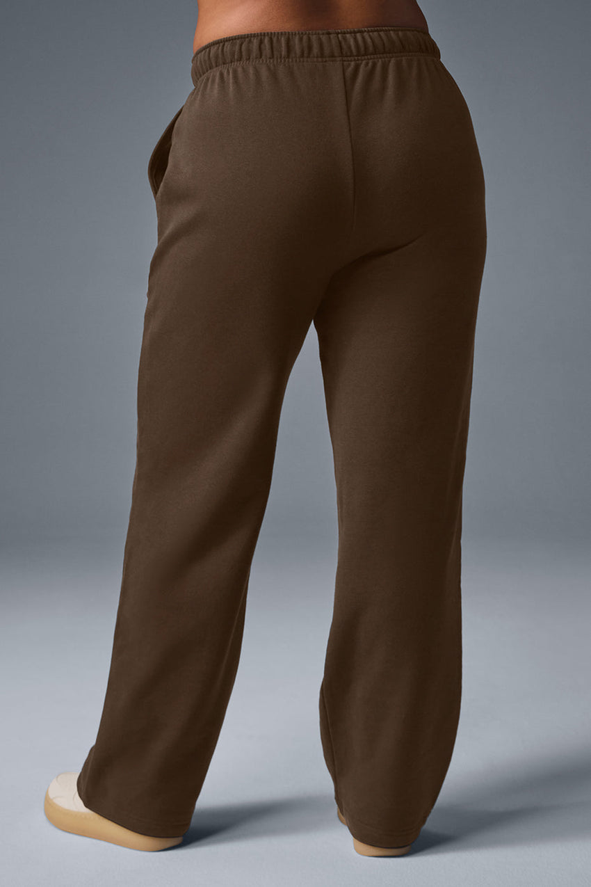 Accolade Straight Leg Sweatpant - Black