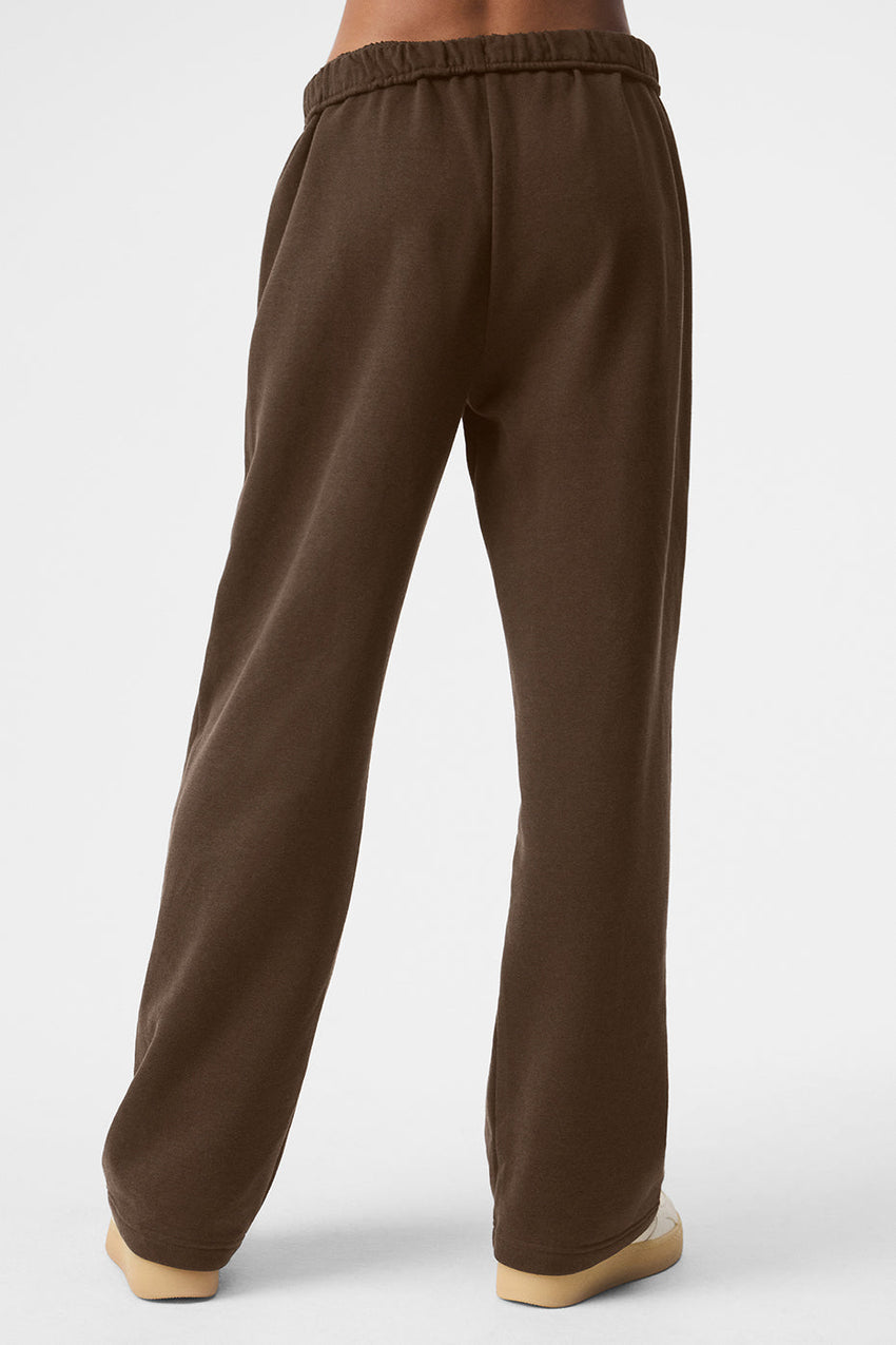 Accolade Straight Leg Sweatpant - Black