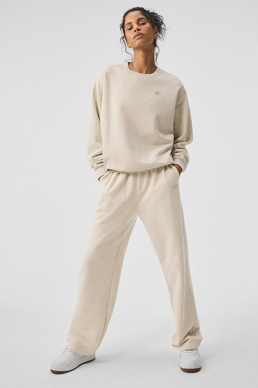 Accolade Straight Leg Sweatpant - Black