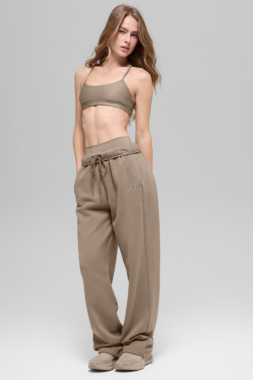 Accolade Straight Leg Sweatpant - Black