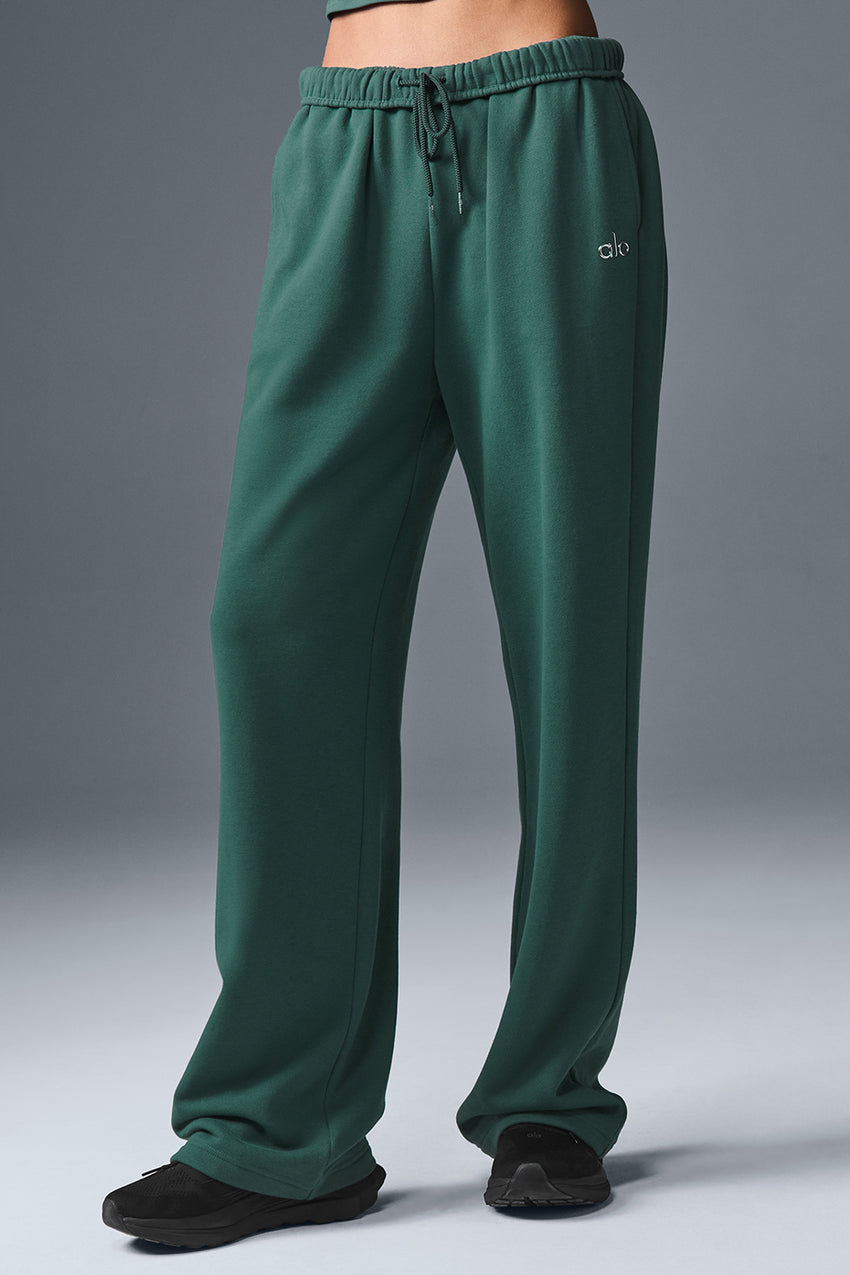 Accolade Straight Leg Sweatpant - Black