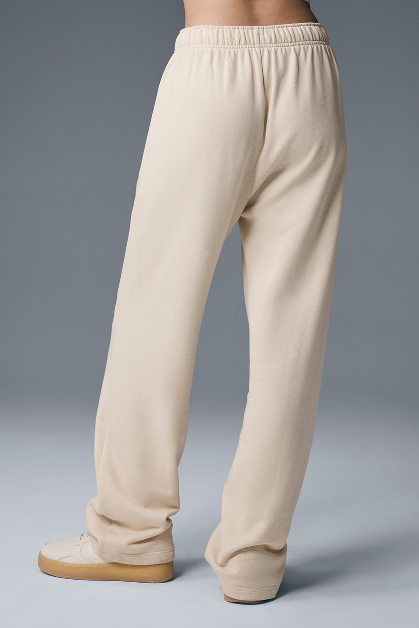 Accolade Straight Leg Sweatpant - Black