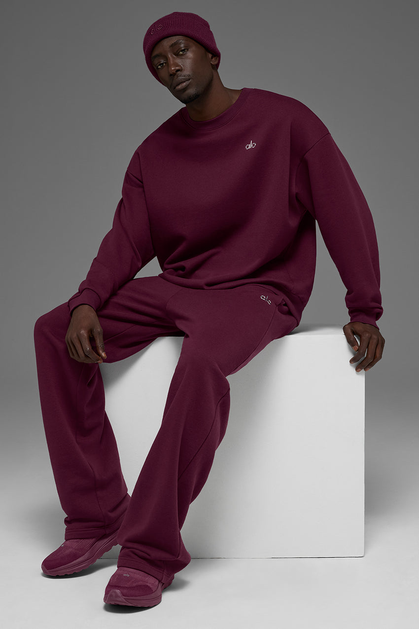 Accolade Straight Leg Sweatpant - Black