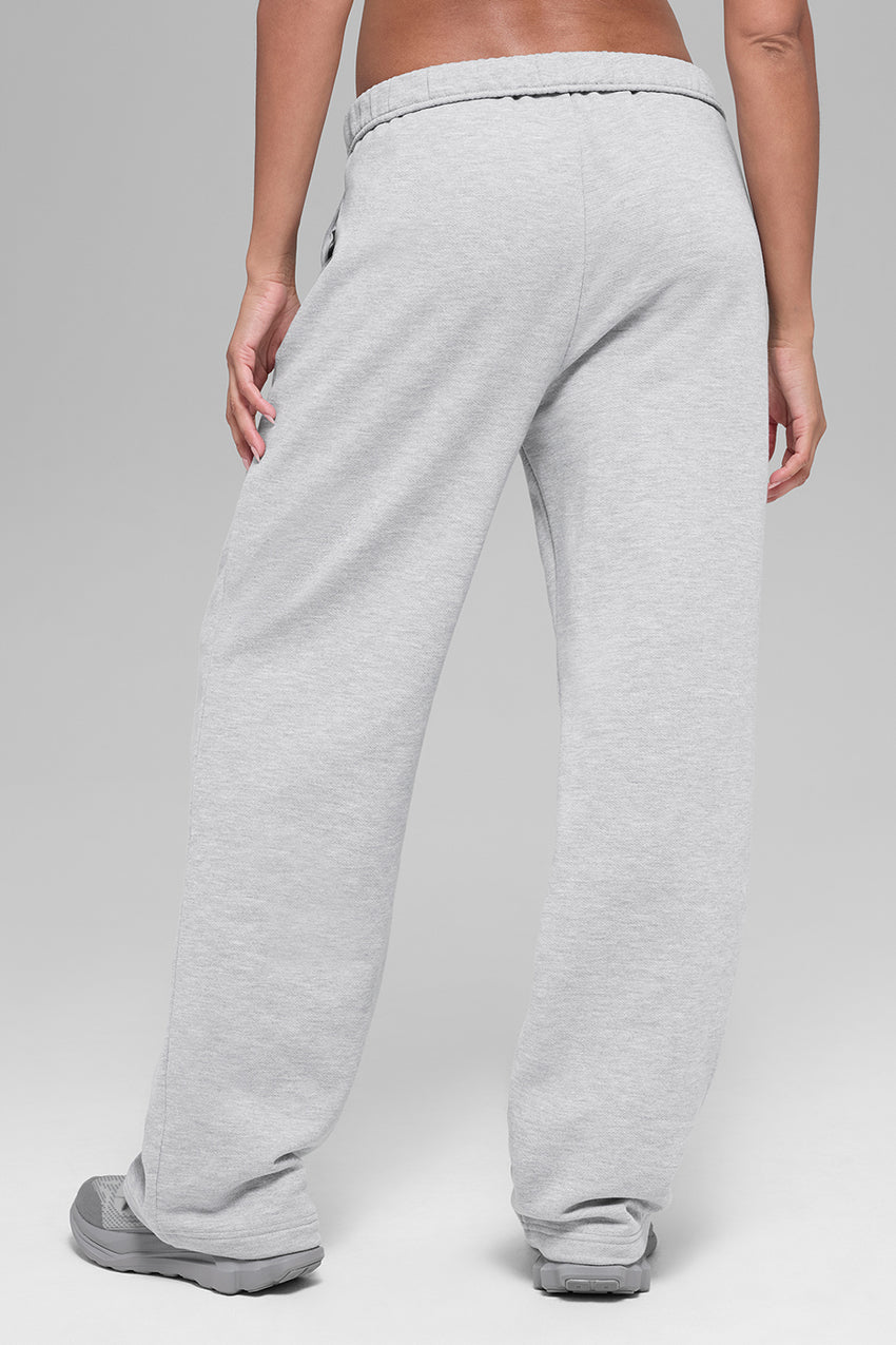 Accolade Straight Leg Sweatpant - Black