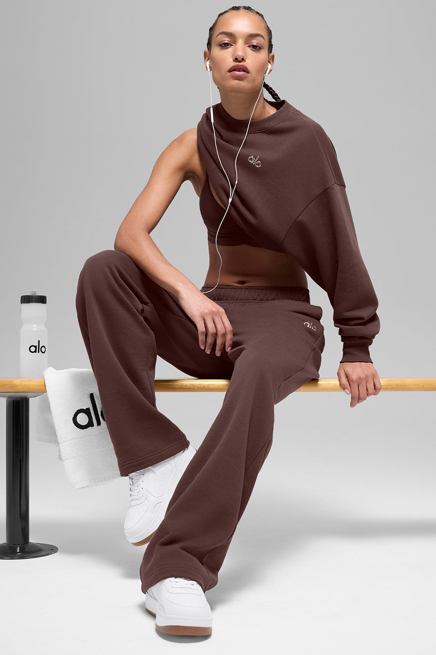 Accolade Straight Leg Sweatpant - Black