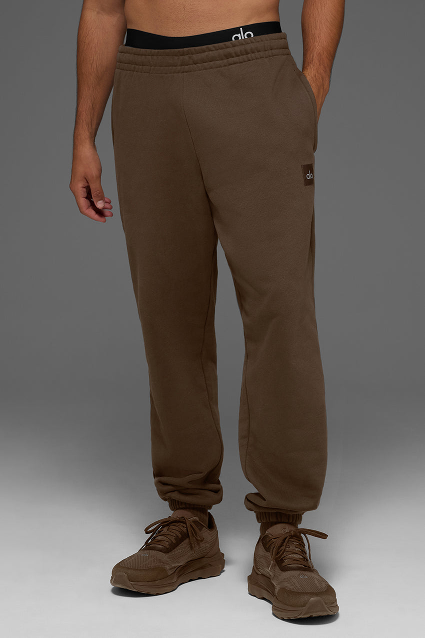 Cuffed Renown Heavy Weight Sweatpant - Athletic Heather Grey