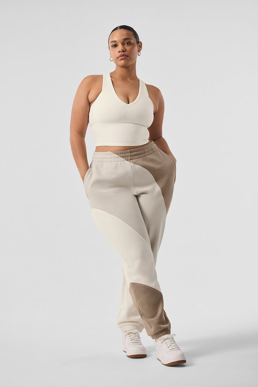 Make Waves Sweatpant - Espresso Tonal