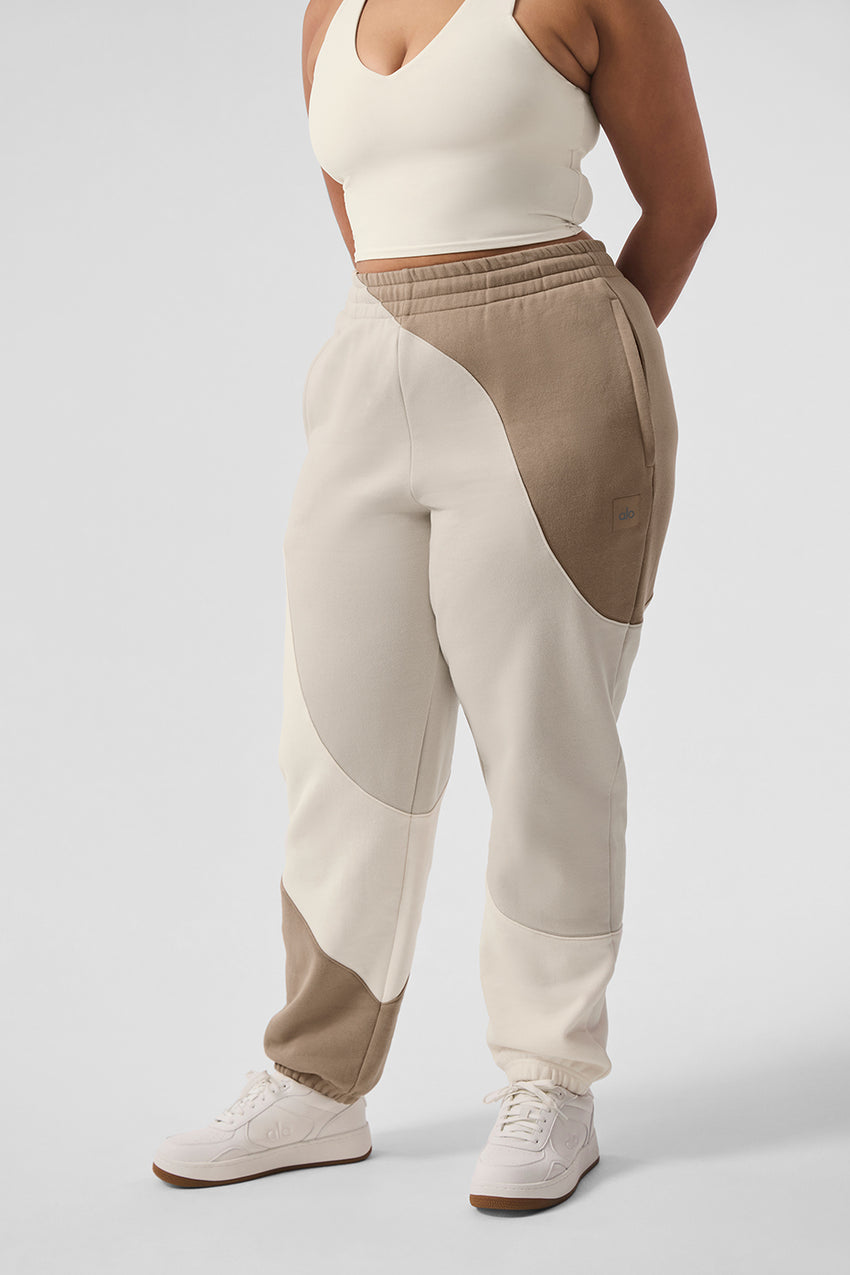 Make Waves Sweatpant - Espresso Tonal