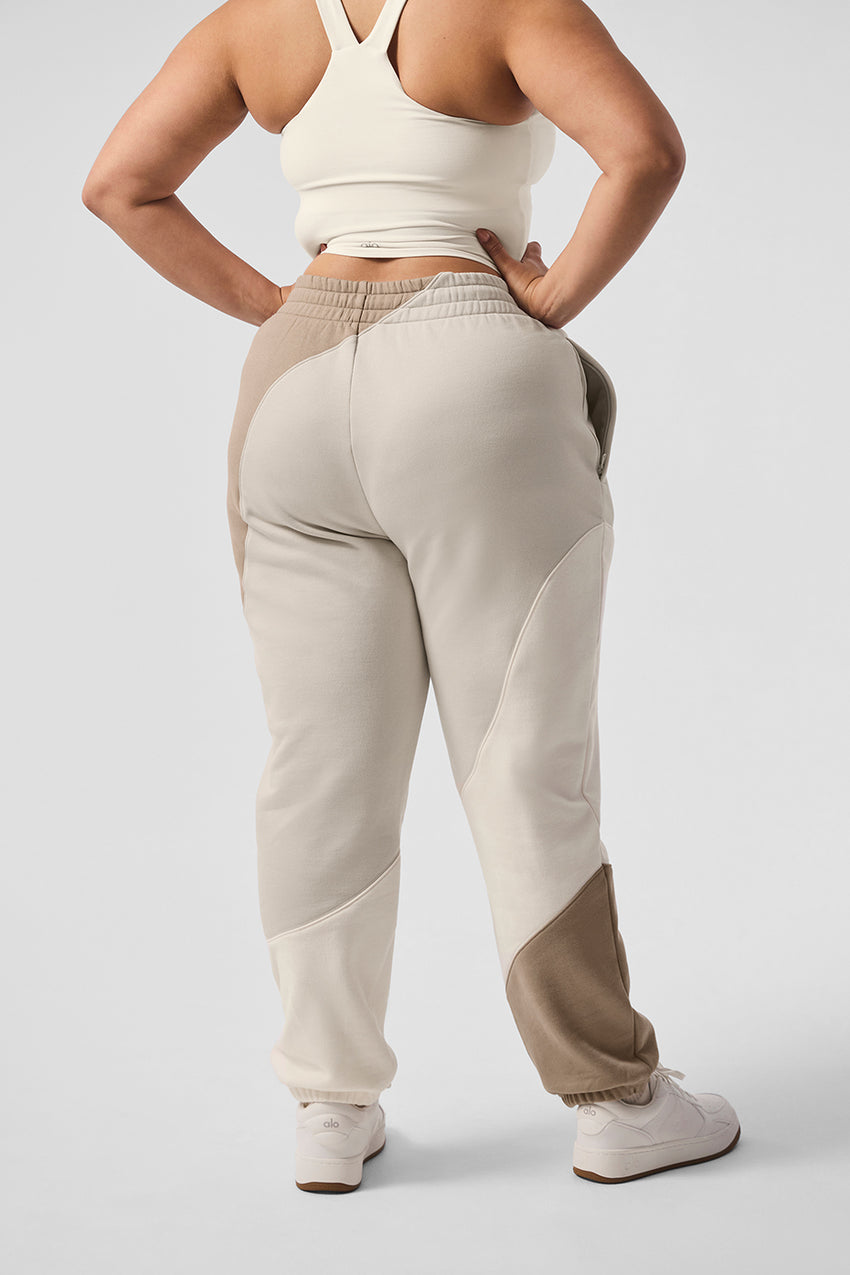 Make Waves Sweatpant - Espresso Tonal