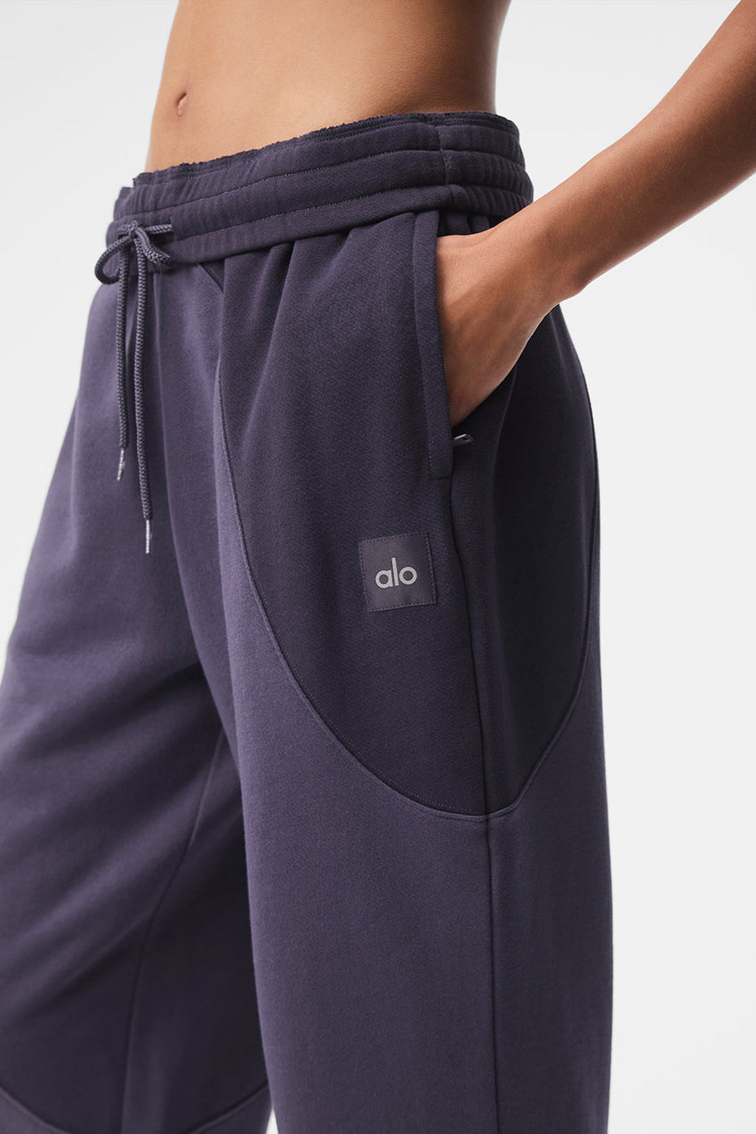 Make Waves Sweatpant - Espresso Tonal