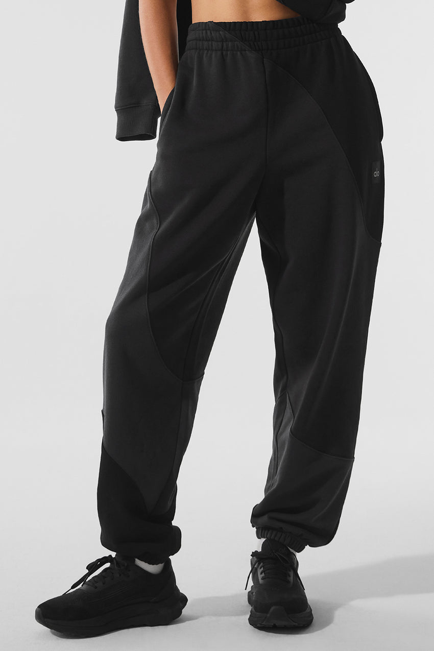 Make Waves Sweatpant - Espresso Tonal