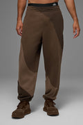 Make Waves Sweatpant - Espresso Tonal