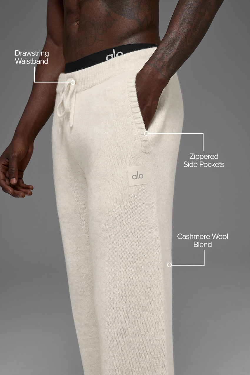 New Class Cashmere Sweatpant - Black