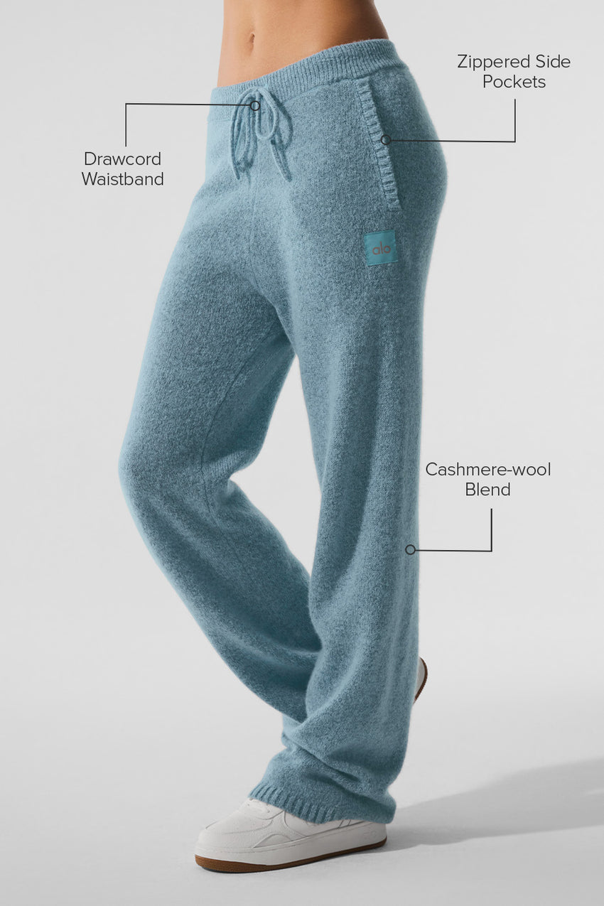 New Class Cashmere Sweatpant - Black