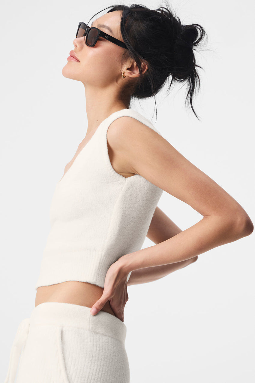 Snuggle Up Sweater Short Sleeve - Black