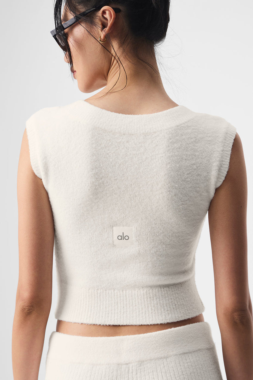 Snuggle Up Sweater Short Sleeve - Black