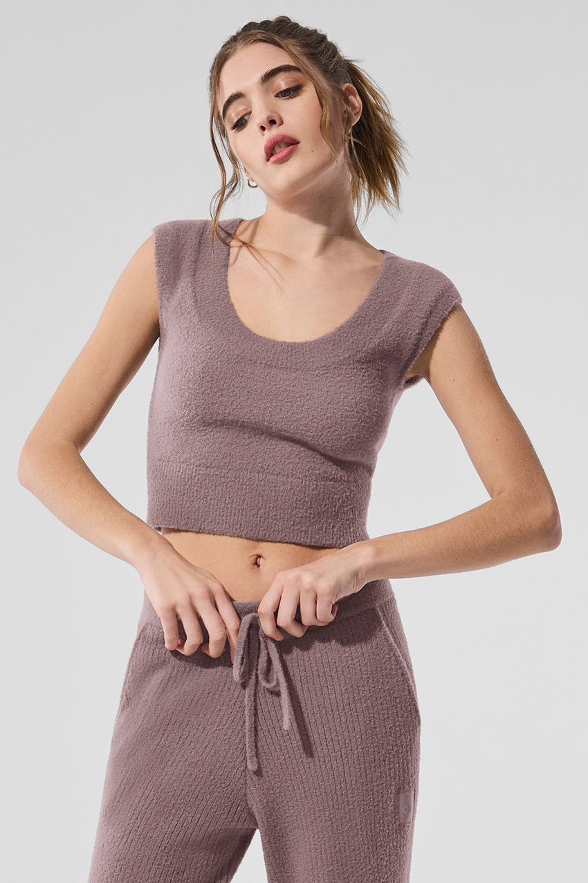 Snuggle Up Sweater Short Sleeve - Black