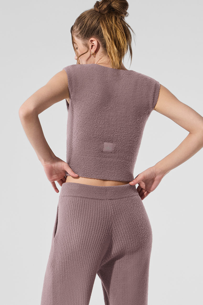 Snuggle Up Sweater Short Sleeve - Black