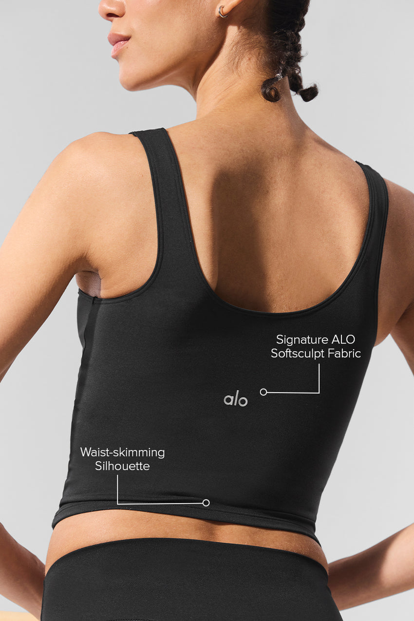 ALO Softsculpt Tank - Black