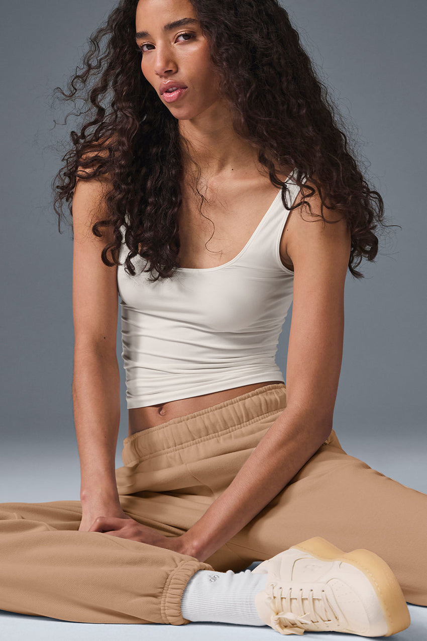 Sheer Glow Tank - Black