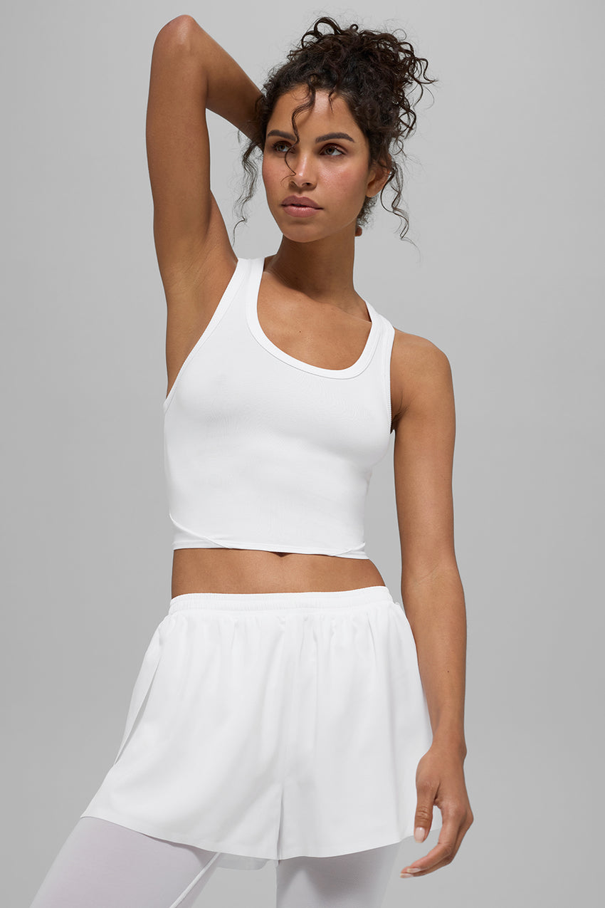 Mesh Front Runner Tank - Black