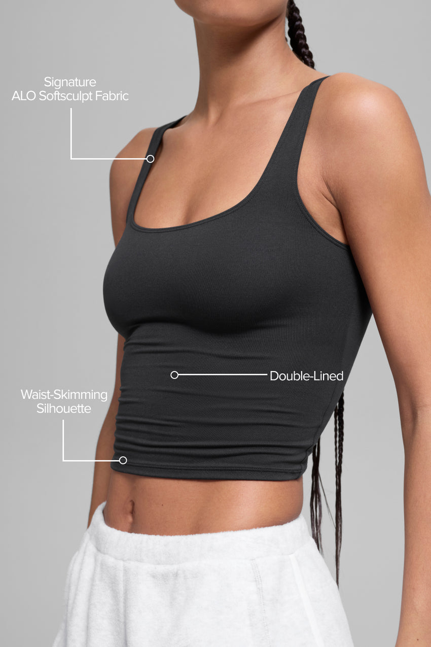 ALO Softsculpt Precision Tank - White