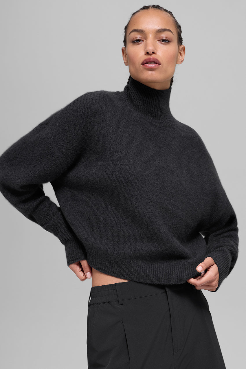 Cashmere New Class Turtleneck Sweater - Ivory