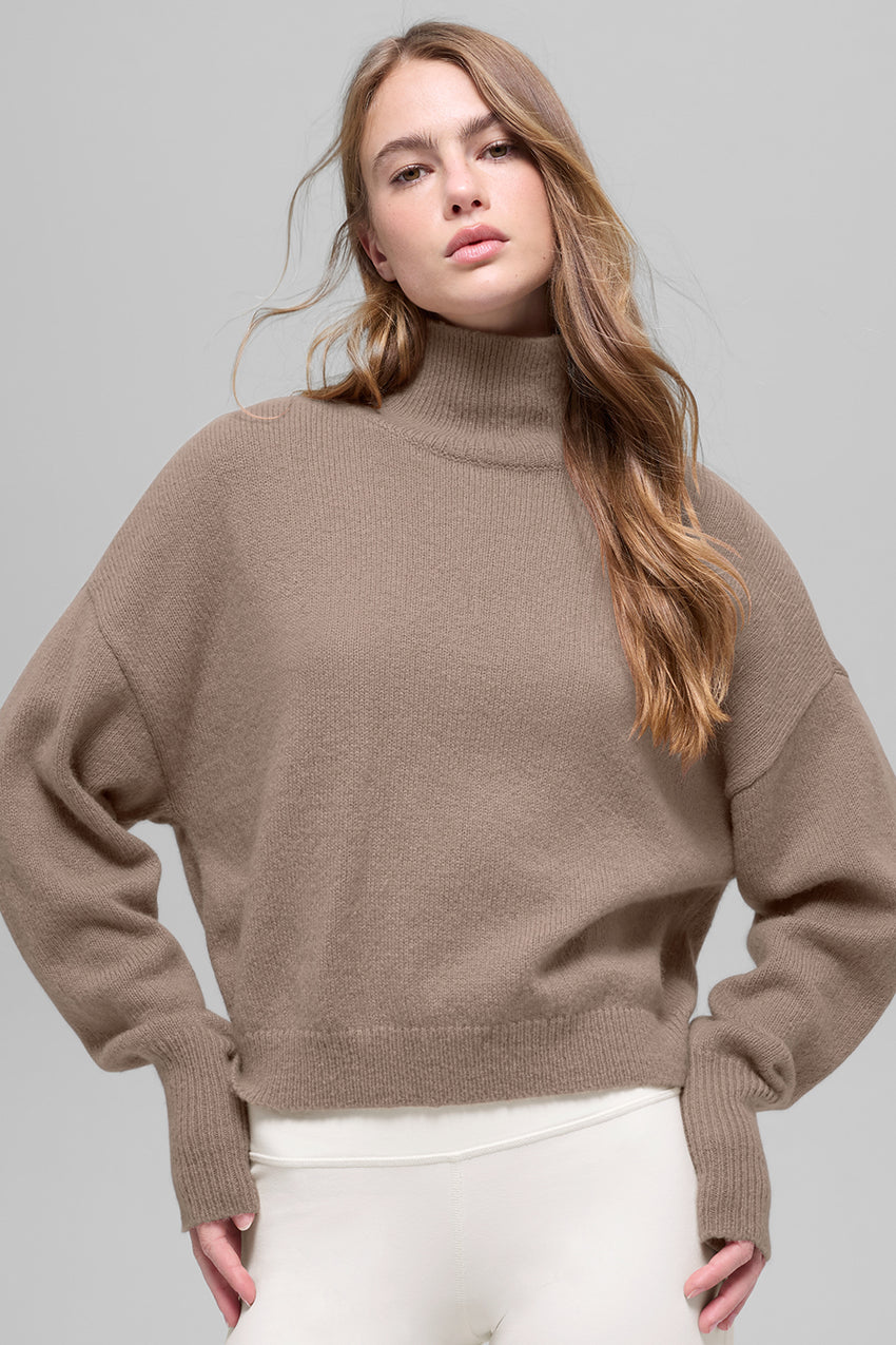 Cashmere New Class Turtleneck Sweater - Ivory