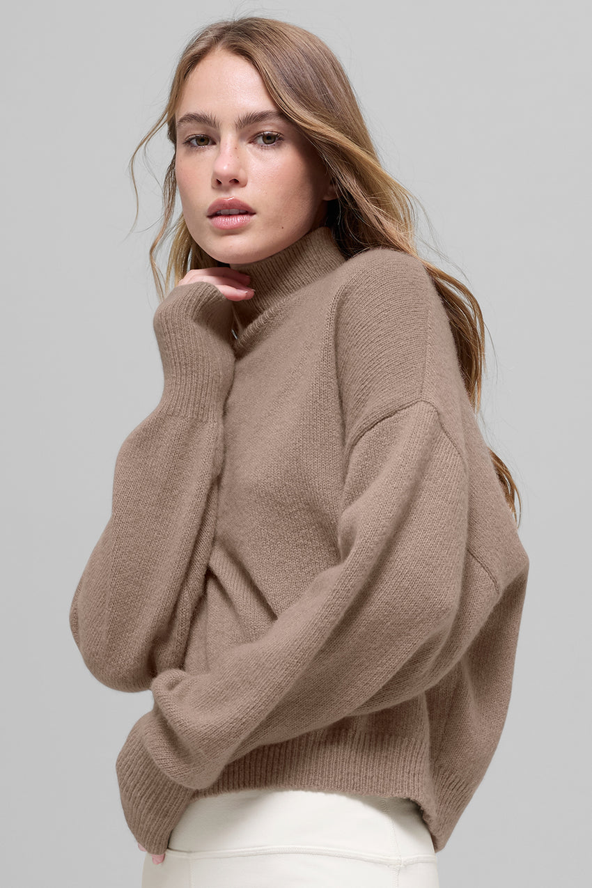 Cashmere New Class Turtleneck Sweater - Ivory