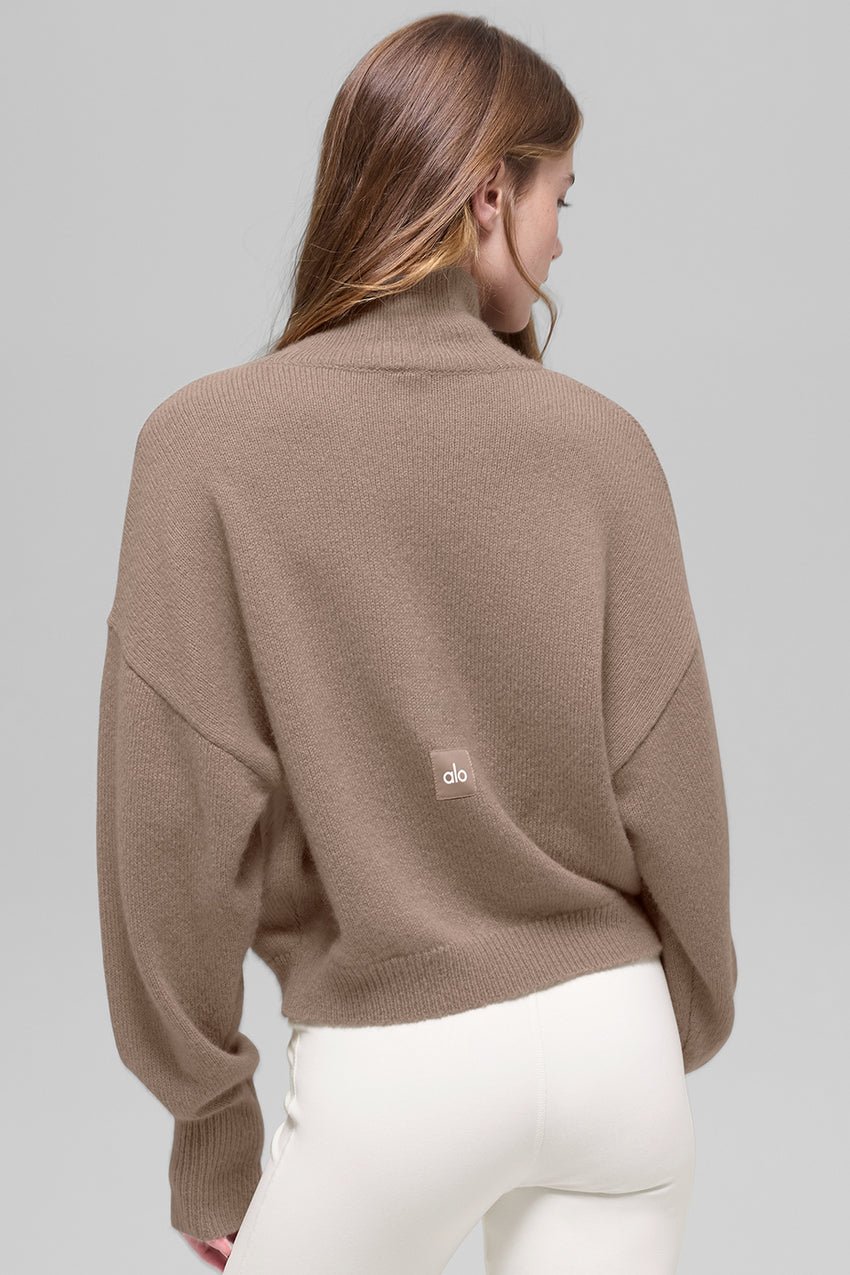 Cashmere New Class Turtleneck Sweater - Ivory