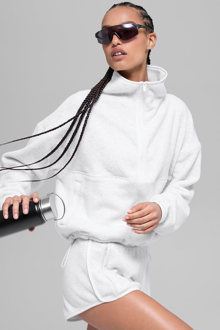 Polar Fleece Retreat Cover Up - Black