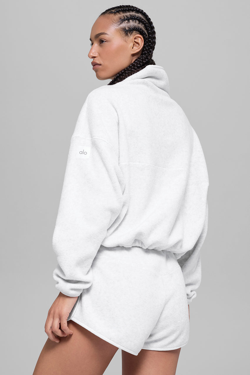 Polar Fleece Retreat Cover Up - Black