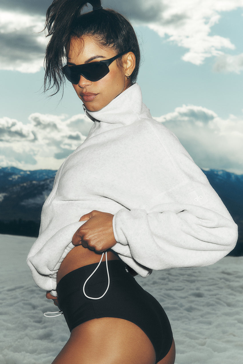 Polar Fleece Retreat Cover Up - Black