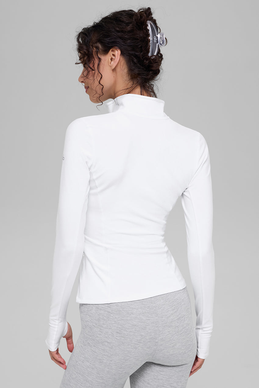 Alosoft 1/2 Zip Rapid Pullover - Black