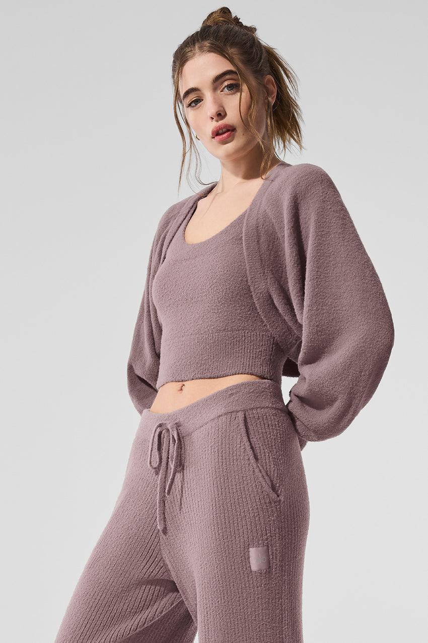 Snuggle Up Sweater Shawl - Ivory